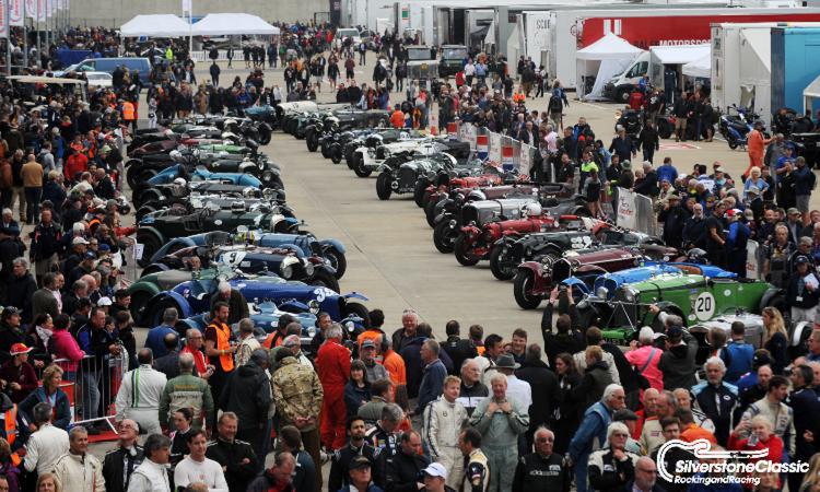 Bentley Centenary Trophy at the Silverstone Classic 2019